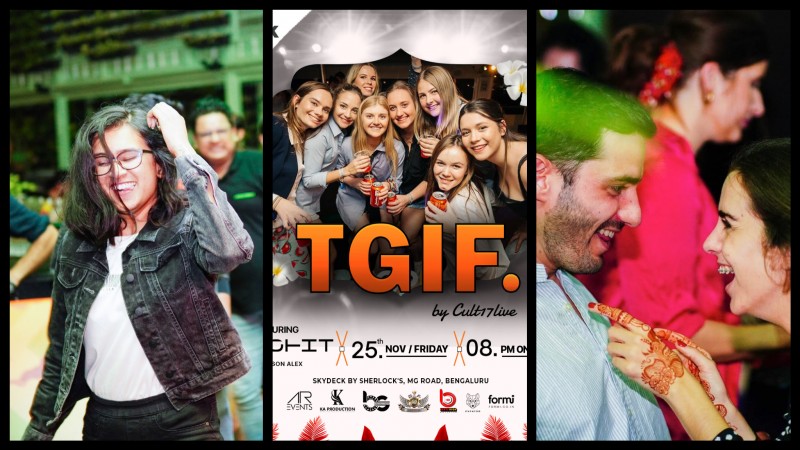 Tgif - Friday Night Party At Skydeck Mg Road