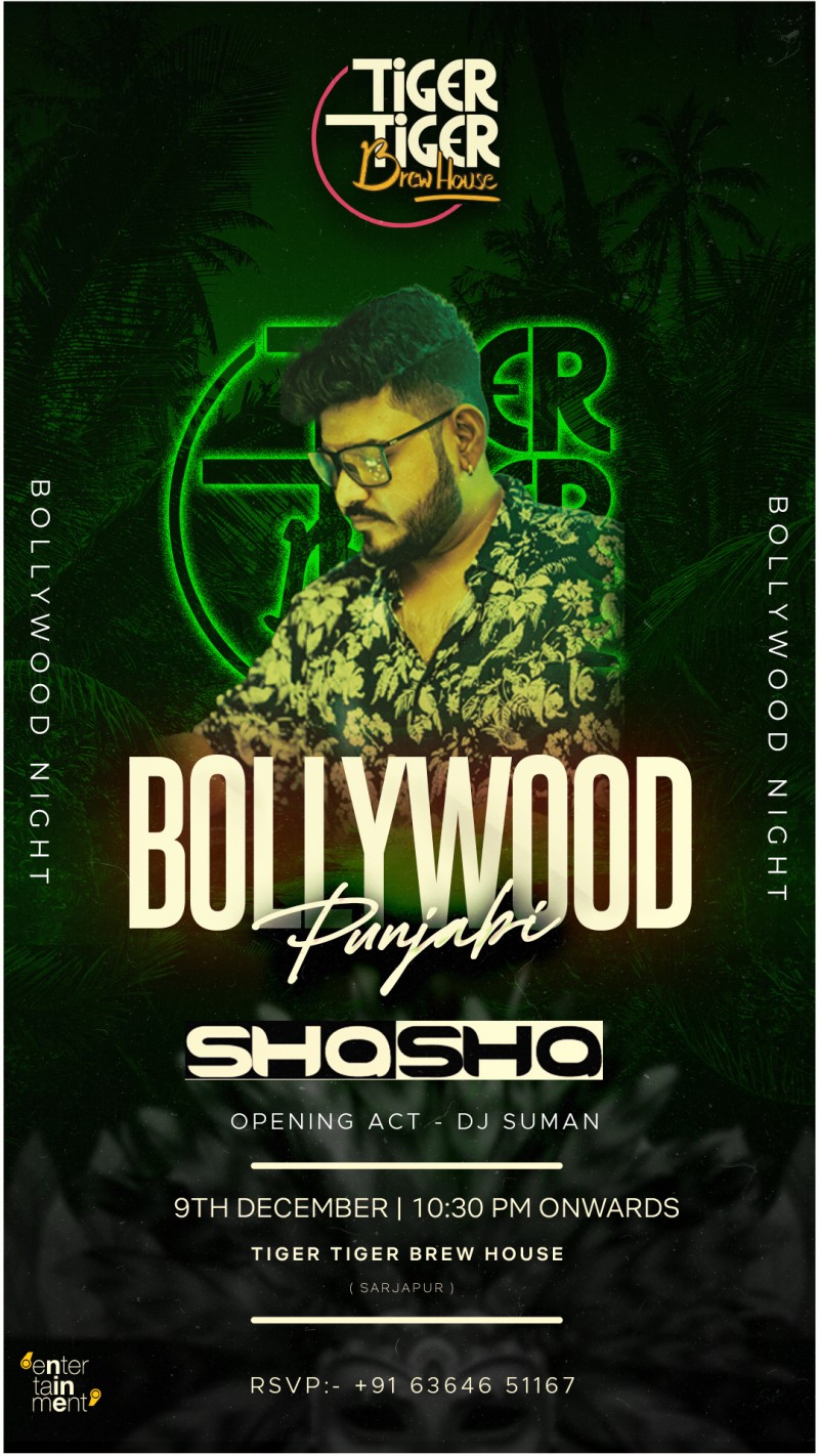 Bollywood & Punjabi Night | Tiger Tiger Brewhouse