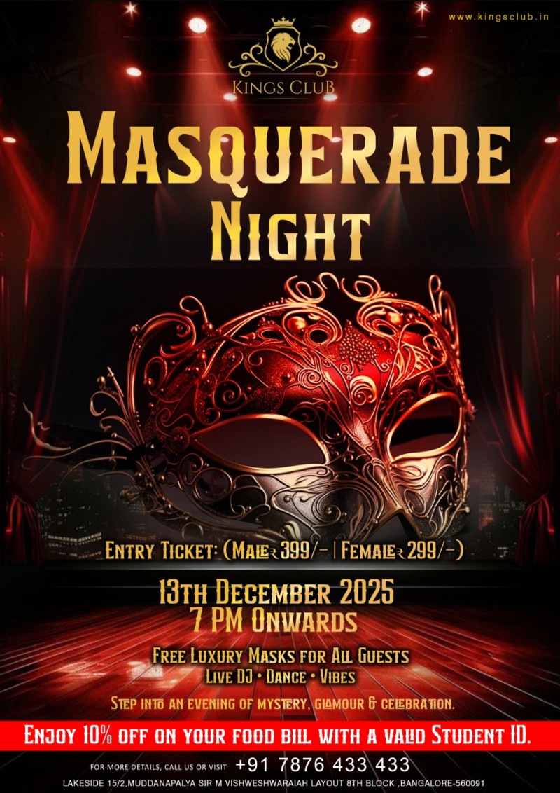 Masquerade Night!