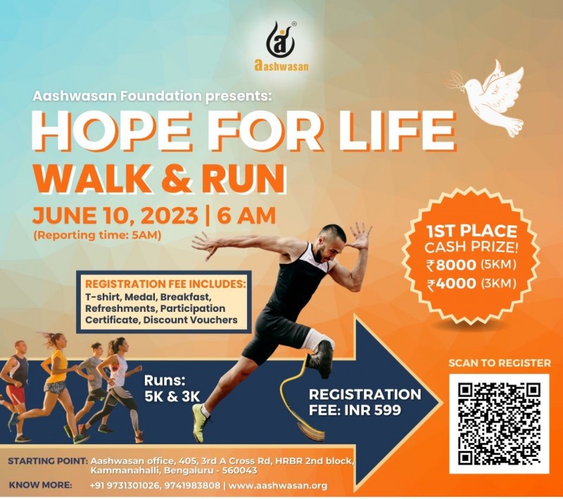 Aashwasan "hope For Life" Walk And Run