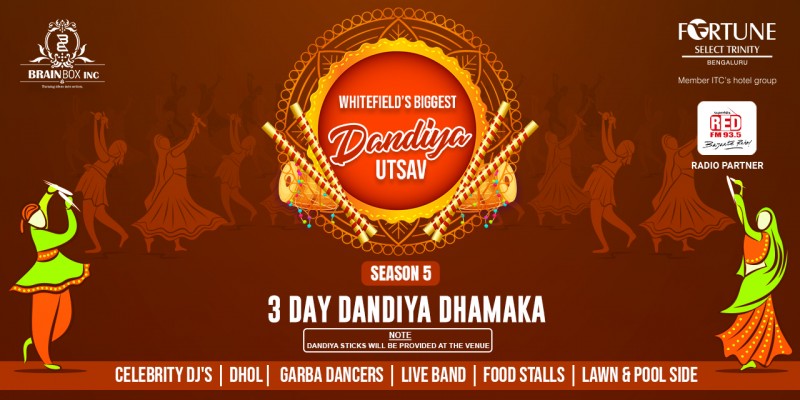 Whitefield Biggest Dandiya Utsav ( Season 5) In bangalore