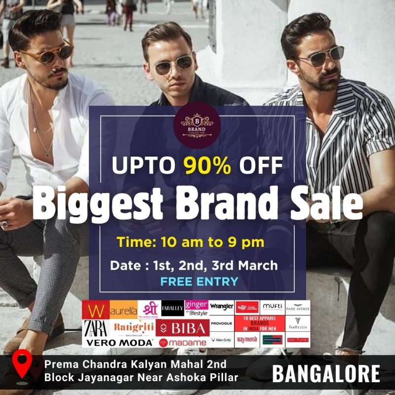 Brand Fashion Time - Maha Discount Sale In Bangalore