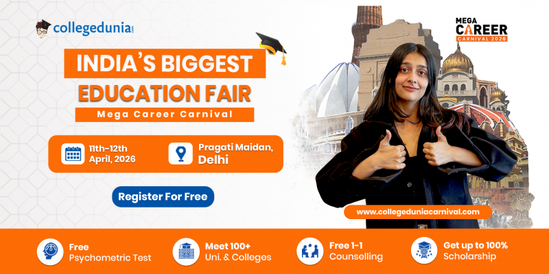 Collegedunia Mega Career Carnival 2026 - Delhi Education Fair
